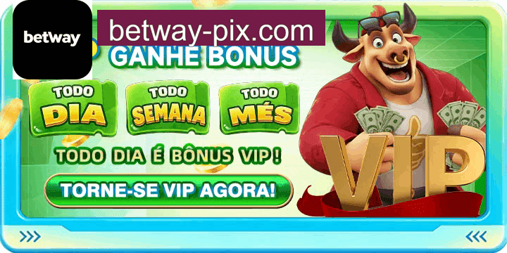 Cashback VIP BETWAY - reembolso semanal